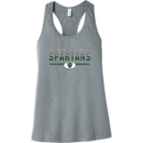 Lansing Spartans Womens Jersey Racerback Tank