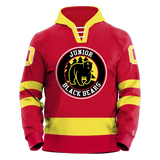 MD Jr Black Bears Youth Sublimated Retro Hoodie